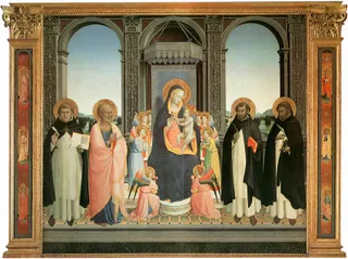 Fra Angelico / Lorenzo di Credi: Englisch: Fiesole Altarpiece Fiesole Altartitle QS:P1476,en:"Fiesole Altarpiece "label QS:Len,"Fiesole Altarpiece "label QS:Lit,"Pala di Fiesole"label QS:Lja,"フィエーゾレの祭壇画"label QS:Lfr,"Pala di Fiesole"label QS:Lla,"Altaria Ecclesiae Sancti Dominici Faesularum"label QS:Lzh,"菲耶索莱祭坛画"label QS:Les,"Retablo de Fiesole"label QS:Lnl,"Fiesole Altarpiece"label QS:Lde,"Fiesole Altar"label QS:Lpt,"Pala di Fiesole"label QS:Lsl,"Pala di Fiesole"label QS:Lca