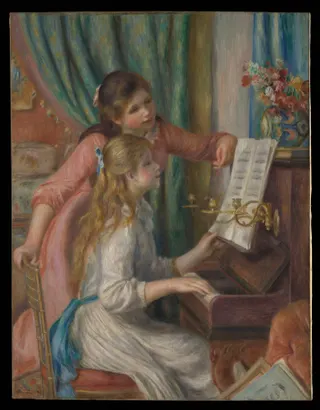 Auguste Renoir: Two Young Girls at the Piano