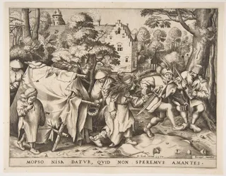 Pieter Bruegel the Elder: The Dirty Bride or the Marriage of Mopsus and Nisa