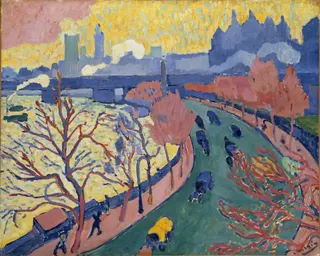André Derain: Pont de Charing Cross, par André Derain