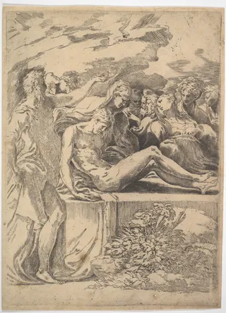 Parmigianino (Girolamo Francesco Maria Mazzola): Entombment