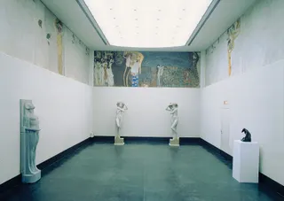 Gustav Klimt: Englisch: The Beethoven Frieze Beethovenfriestitle QS:P1476,en:"The Beethoven Frieze "label QS:Len,"The Beethoven Frieze "label QS:Lit,"Fregio di Beethoven"label QS:Lfr,"Frise Beethoven"label QS:Lru,"Бетховенский фриз"label QS:Lde,"Beethovenfries"label QS:Lhy,"Բեթհովենի ծոփոր"label QS:Lda,"Beethovenfries"label QS:Lro,"Friza lui Beethoven"label QS:Lja,"ベートーヴェン・フリーズ"label QS:Lid,"Beethovenfries"label QS:Lpl,"Fryz Beethovena"label QS:Luk,"Бетховенський фриз"label Q