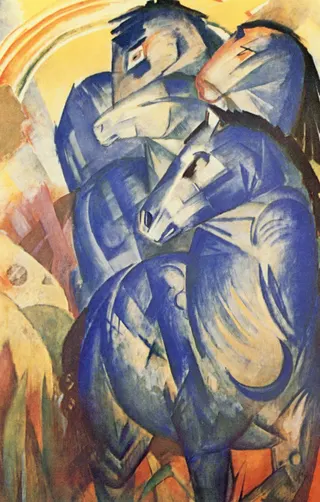 Franz Marc: Der Turm der blauen Pferde