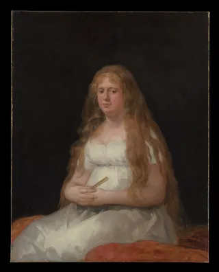 Goya (Francisco de Goya y Lucientes): Josefa de Castilla Portugal y van Asbrock de Garcini (1775–about 1850)