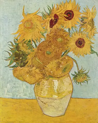 Vincent van Gogh: Stilleben mit 12 Sonnenblumen