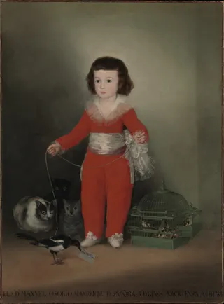 Goya (Francisco de Goya y Lucientes): Manuel Osorio Manrique de Zuñiga (1784–1792)