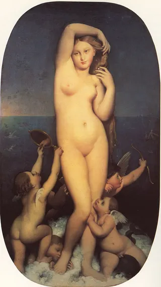 Jean-Auguste-Dominique Ingres: Venere Anadiomene