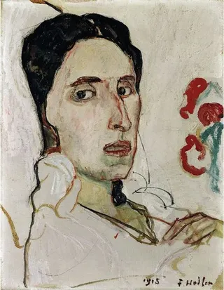 Ferdinand Hodler: Die Patientinlabel QS:Lde,"Die Patientin"label QS:Len,"The Patient"