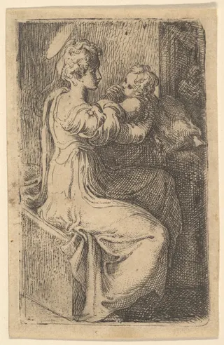 Parmigianino (Girolamo Francesco Maria Mazzola): Madonna and Child