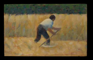 Georges Seurat: The Mower