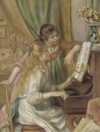 Pierre-Auguste Renoir: Jeunes filles au piano