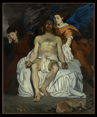 Edouard Manet: The Dead Christ with Angels