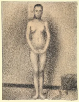 Georges Seurat: Study for "Poseuses"