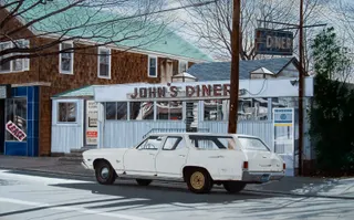 John Baeder: John's Diner by John Baeder