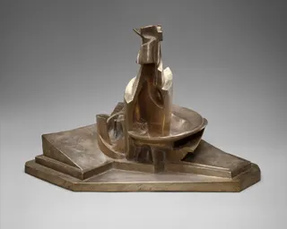 Umberto Boccioni: Development of a Bottle in Space