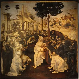Leonardo da Vinci: The Adoration of the Magi