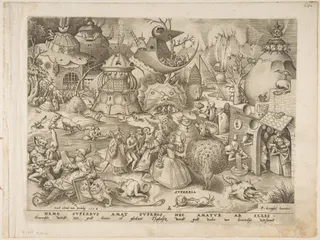 Pieter Bruegel the Elder: Pride (Superbia) from The Seven Deadly Sins