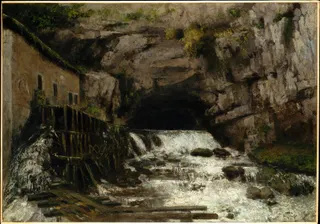 Gustave Courbet: The Source of the Loue