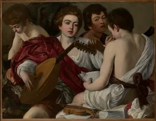Caravaggio (Michelangelo Merisi): The Musicians