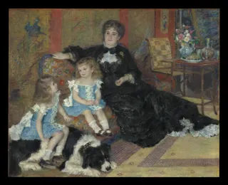 Auguste Renoir: Madame Georges Charpentier (Marguerite-Louise Lemonnier, 1848–1904) and Her Children, Georgette-Berthe (1872–1945) and Paul-Emile-Charles (1875–1895)