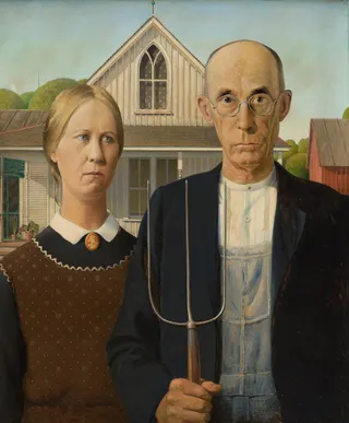 Grant Wood: American Gothic