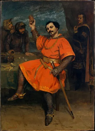 Gustave Courbet: Louis Gueymard (1822–1880) as Robert le Diable