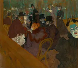 Henri de Toulouse-Lautrec: Englisch: At the Moulin Rouge Das Promenoir des »Moulin Rouge«title QS:P1476,en:"At the Moulin Rouge "label QS:Len,"At the Moulin Rouge "label QS:Lit,"Al Moulin Rouge"label QS:Lfr,"Au Moulin-Rouge"label QS:Lhr,"U Moulin Rougeu"label QS:Leu,"Moulin-Rougen"label QS:Lde,"Das Promenoir des »Moulin Rouge«"label QS:Lff,"At the Moulin Rouge"label QS:Lvi,"Tại Moulin Rouge"label QS:Lfa,"در مولن روژ"label QS:Lzh,"在紅磨坊"label QS:Lda,"Hos Moulin Rouge"label QS:L