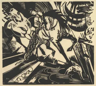 Franz Marc: The Riding School