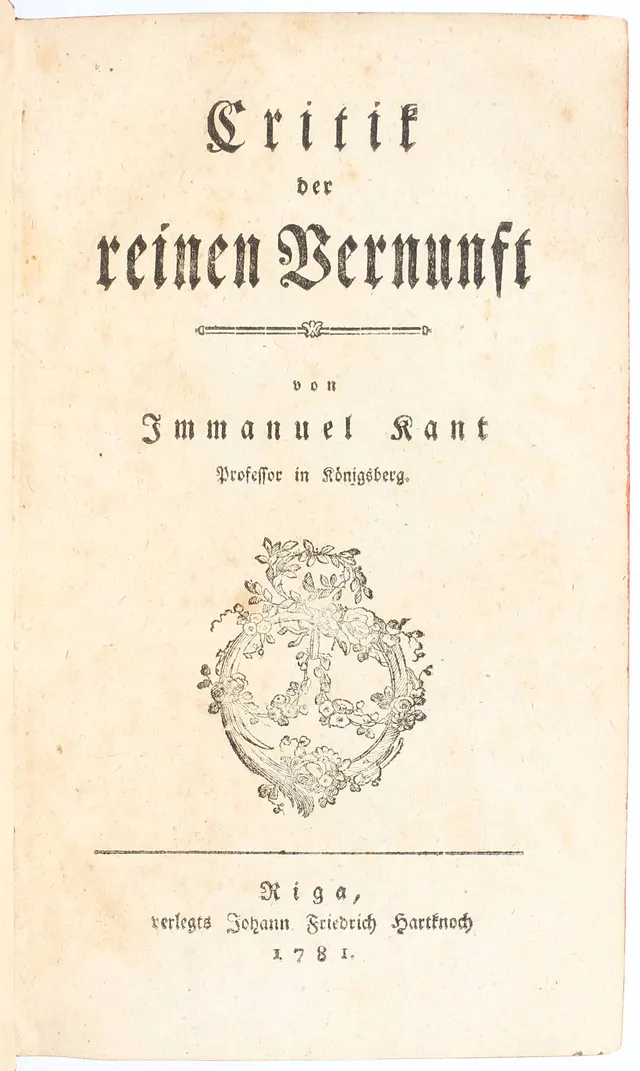 Kant-KdrV-1781