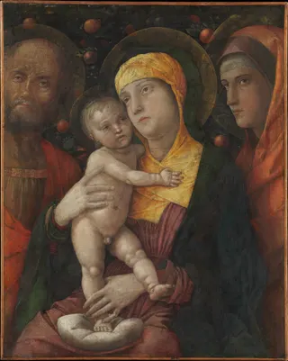 Andrea Mantegna: The Holy Family with Saint Mary Magdalen