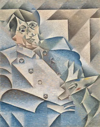 Juan Gris: Englisch: Portrait of Pablo Picasso Porträt Pablo Picassostitle QS:P1476,en:"Portrait of Pablo Picasso "label QS:Len,"Portrait of Pablo Picasso "label QS:Lit,"Ritratto di Pablo Picasso"label QS:Lfr,"Portrait de Pablo Picasso"label QS:Leu,"Pablo Picassoren erretratua"label QS:Lca,"Retrat de Pablo Picasso (Juan Gris)"label QS:Les,"Retrato de Pablo Picasso"label QS:Lvi,"Chân dung Pablo Picasso"label QS:Lde,"Porträt Pablo Picassos"label QS:Lhy,"Պաբլո Պիկասոյի դիմանկարը