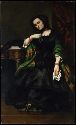 Gustave Courbet: Madame Auguste Cuoq (Mathilde Desportes, 1827–1910)