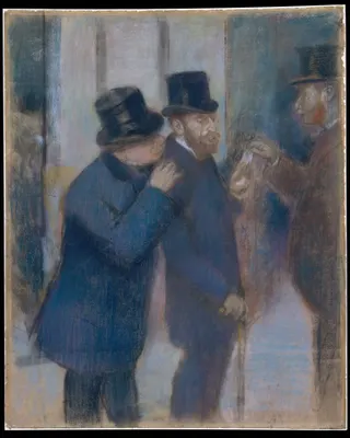 Edgar Degas: Portraits at the Stock Exchange