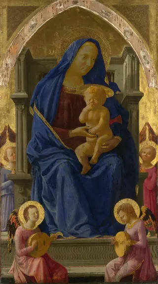 Masaccio: Madonna mit Kind