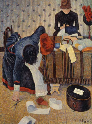 Paul Signac: Les Modistes title QS:P1476,de:"Les Modistes "label QS:Lde,"Les Modistes "label QS:Lit,"Deux stylistes, Rue du Caire"label QS:Lfr,"Deux stylistes, Rue du Caire"label QS:Lnl,"Les modistes"label QS:Lvi,"Deux stylistes Rue du Caire"label QS:Len,"Deux stylistes Rue du Caire"label QS:Lda,"Deux stylistes Rue du Caire"