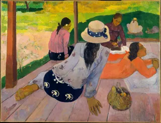 Paul Gauguin: The Siesta