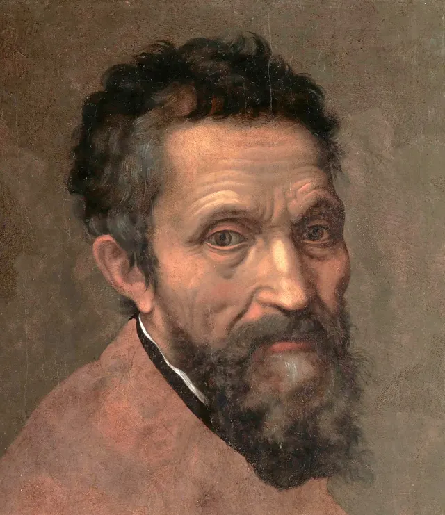 Daniele da Volterra zugeschrieben: Englisch: Michelangelo Buonarroti (1475–1564) Michelangelo Buonarrotititle QS:P1476,en:"Michelangelo Buonarroti (1475–1564) "label QS:Len,"Michelangelo Buonarroti (1475–1564) "label QS:Lit,"Michelangelo Buonarroti"label QS:Lde,"Michelangelo Buonarroti"label QS:Lfr,"Michelangelo Buonarroti"label QS:Lnl,"Michelangelo Buonarroti"