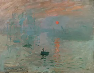 Claude Monet: Englisch: Impression, Sunrise Impression, Sonnenaufgangtitle QS:P1476,en:"Impression, Sunrise "label QS:Len,"Impression, Sunrise "label QS:Les,"Impresión, sol naciente"label QS:Lms,"Impression, soleil levant"label QS:Len-gb,"Impression, Sunrise"label QS:Lmzn,"امپرسیون، روجا"label QS:Lbg,"Импресия, Изгряващо слънце"label QS:Ltr,"İzlenim: Gün Doğumu"label QS:Lzh-hk,"印象·日出"label QS:Lsv,"Impression. Soluppgång"label QS:Luk,"Враження. Схід сонця"label QS:Lzh-hant,"印象