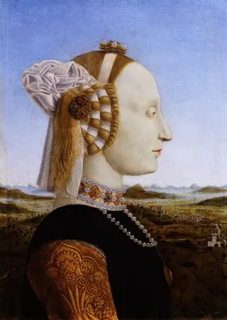 Piero della Francesca: Portrait of Battista Sforza