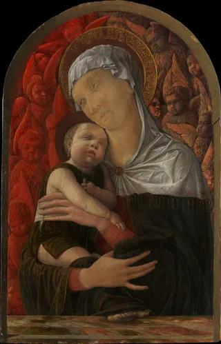 Andrea Mantegna: Madonna and Child with Seraphim and Cherubim