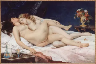 Gustave Courbet - Le Sommeil (1866), Paris, Petit Palais
