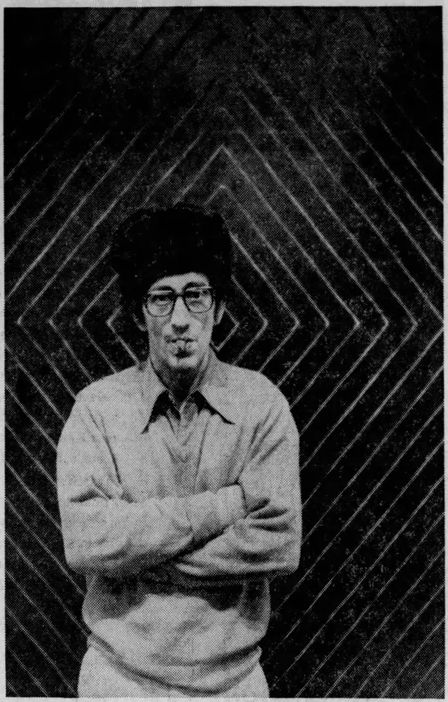 Richard Childress for Sunpapers: Frank Stella, Baltimore Sun 1976