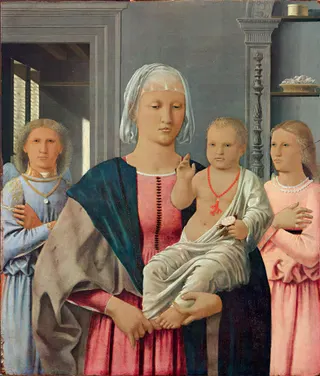 Piero della Francesca: Italienisch: Madonna di Senigallia Madonna di Senigalliatitle QS:P1476,it:"Madonna di Senigallia "label QS:Lit,"Madonna di Senigallia "label QS:Lfr,"Madonna di Senigallia"label QS:Lvi,"Madonna di Senigallia"label QS:Lga,"Madonna di Senigallia"label QS:Lda,"Madonna di Senigallia"label QS:Lsl,"Madonna di Senigallia"label QS:Lja,"セニガッリアの聖母"label QS:Larz,"مادونا دى سينيجاليا"label QS:Lhe,"המדונה מסניגליה"label QS:Lnl,"Madonna di Senigallia"label QS:Lcs,"Mad