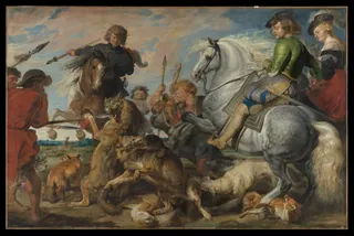 Peter Paul Rubens: Wolf and Fox Hunt