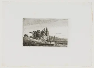 Caspar David Friedrich: Footpath with a Bridge
