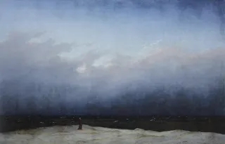 Caspar David Friedrich: Der Mönch am Meer title QS:P1476,de:"Der Mönch am Meer "label QS:Lde,"Der Mönch am Meer "label QS:Lit,"Monaco in riva al mare"label QS:Lfr,"Le Moine au bord de la mer"label QS:Lfa,"راهب کنار دریا"label QS:Lel,"Μοναχός στην θάλασσα"label QS:Lar,"الراهب قرب البحر"label QS:Lpt,"Monge à Beira-Mar"label QS:Lca,"Monjo vora el mar"label QS:Lhy,"Քահանան ծովեզրին"label QS:Lzh,"海邊修士"label QS:Llt,"Vienuolis prie jūros"label QS:Ltr,"Deniz Kenarında Keşiş"label QS: