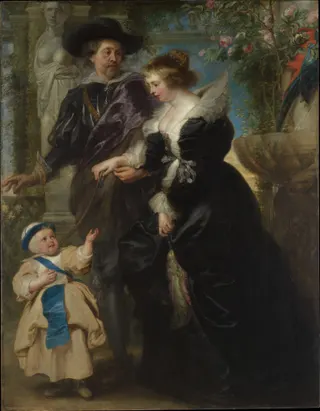 Peter Paul Rubens: Rubens, Helena Fourment (1614–1673), and Their Son Frans (1633–1678)