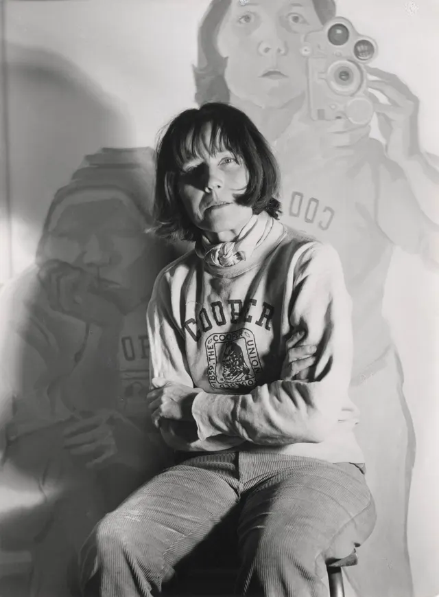 Maria Lassnig: 1974 Avenue B Foto ML 4