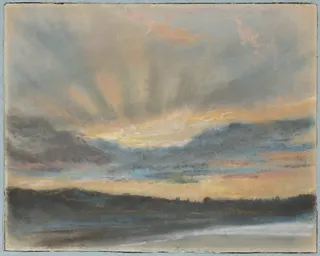 Eugène Delacroix: Sunset