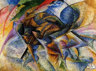Umberto Boccioni: Dynamik eines Radfahrerslabel QS:Les,"Dinamismo de un ciclista"label QS:Lfr,"Dynamisme d'un cycliste"label QS:Lpl,"Dynamizm cyklisty"label QS:Lru,"Динамизм велосипедиста"label QS:Lde,"Dynamik eines Radfahrers"label QS:Leu,"Txirrindulari baten dinamismoa"label QS:Len,"Dynamism of a Cyclist"label QS:Lit,"Dinamismo di un ciclista"label QS:Lca,"Dinamisme d'un Ciclista"